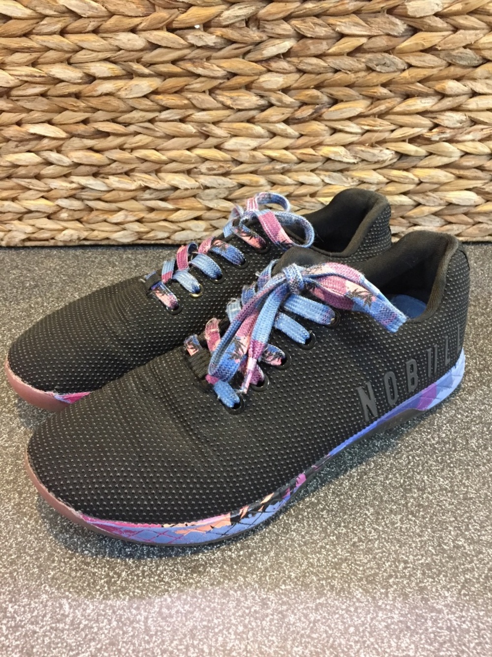 NOBULL Black Midnight Palm Sneakers